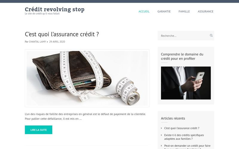 Crédit revolving stop - Le site de crédit qu'il vous fallait